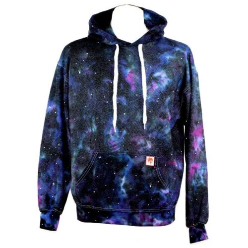 custom dyed adults hoody nebula hoody