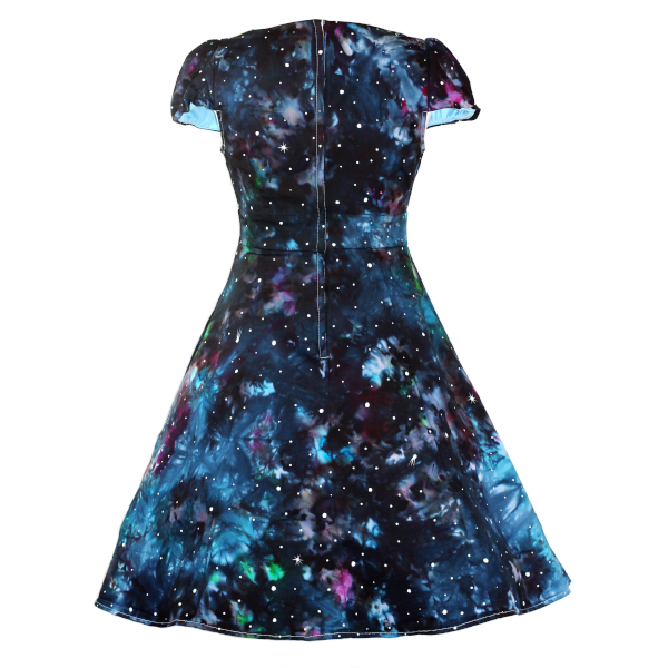 fifties style dress - nebula