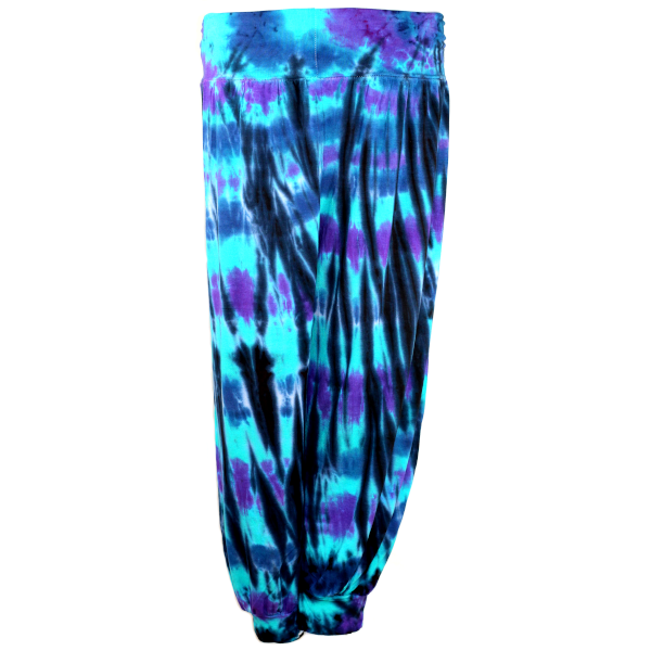 Black Peacock harem pants