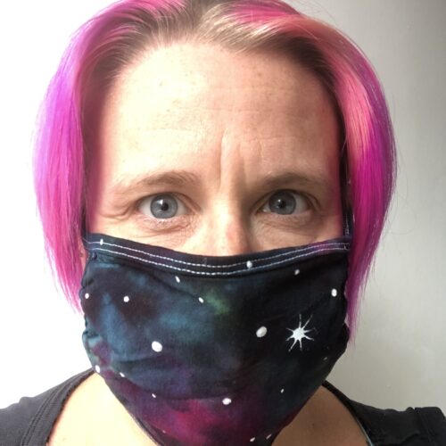 face mask - nebula